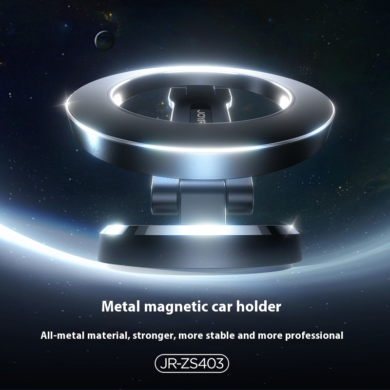 MagSafe-Compatible Foldable Car Phone Mount – 360° Rotation